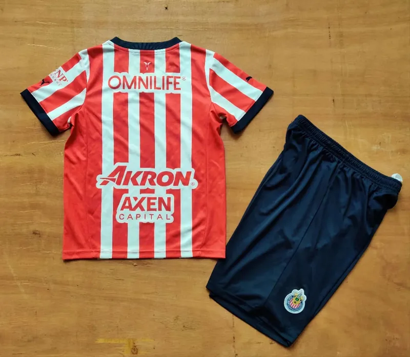 Chivas Guadalajara 2024/25 Home Kids Kit