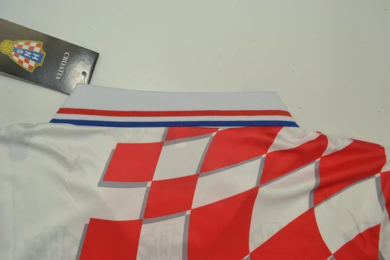 Croatia 1998 Home Shirt World Cup — 2