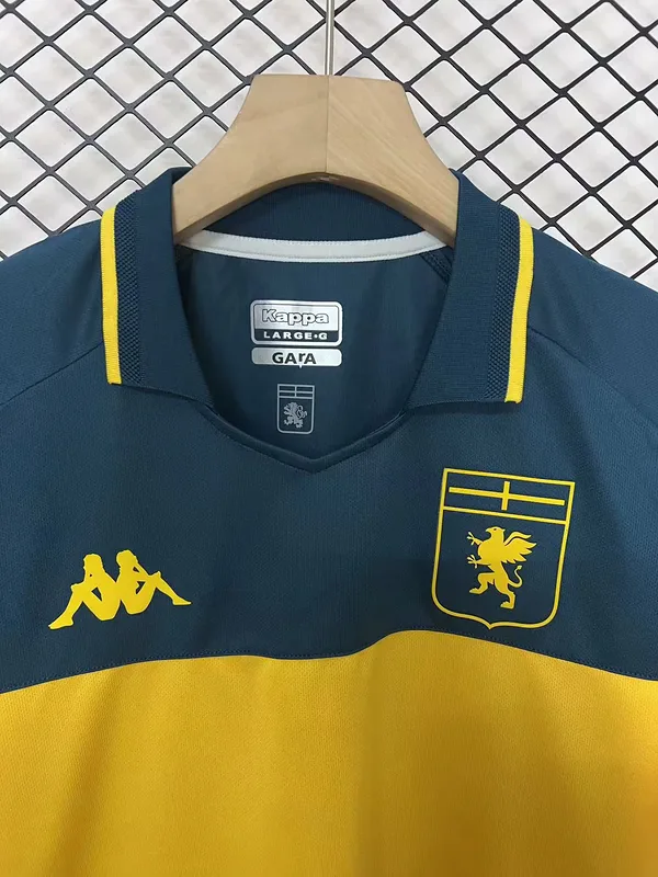 Genoa 2024/25 Quatrième Maillot Manches Courtes Blue — 2
