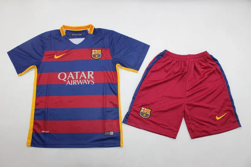 Barcelona 2015/16 Home Kids Kit — 1
