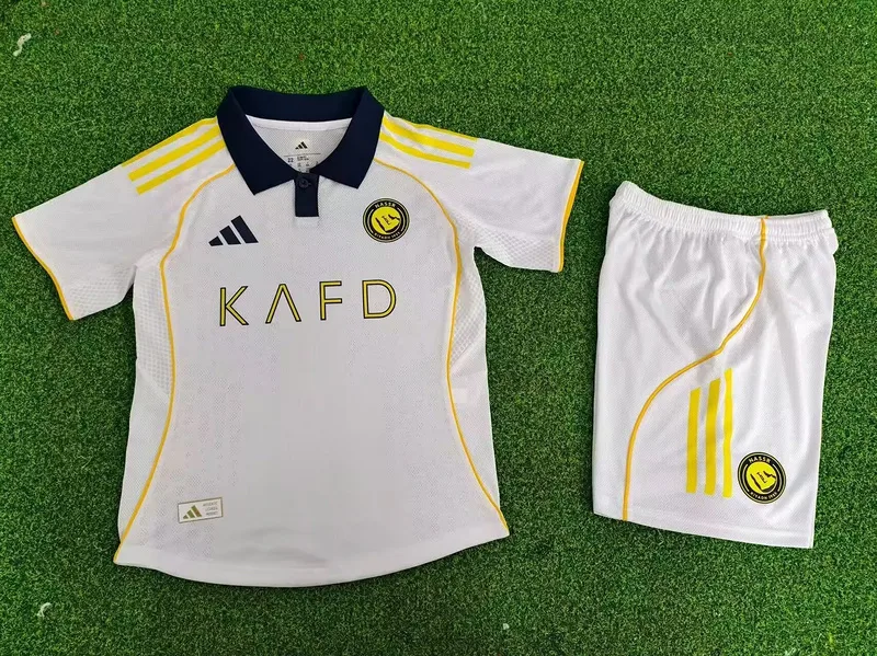 Al Nassr 2025/26 Kids Kit Player Version