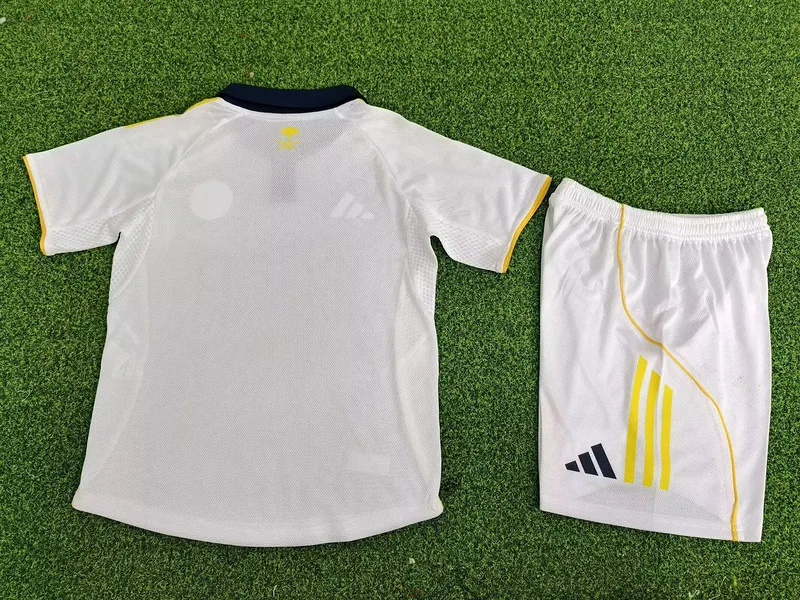 Al Nassr 2025/26 Kids Kit Player Version — 2