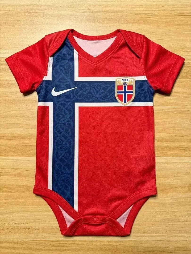 Norwegen 2026 Heim Trikot Baby
