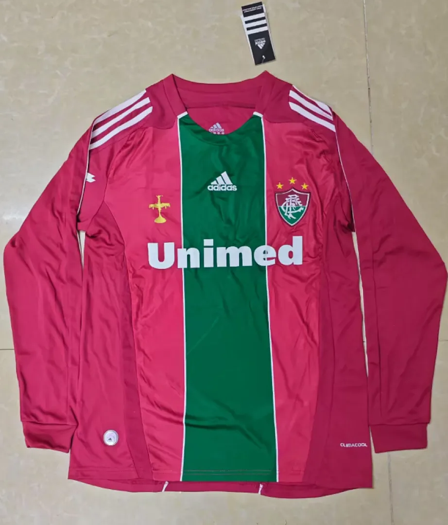 Fluminense 2010 Primera Equipación Camiseta Manga Larga — 2