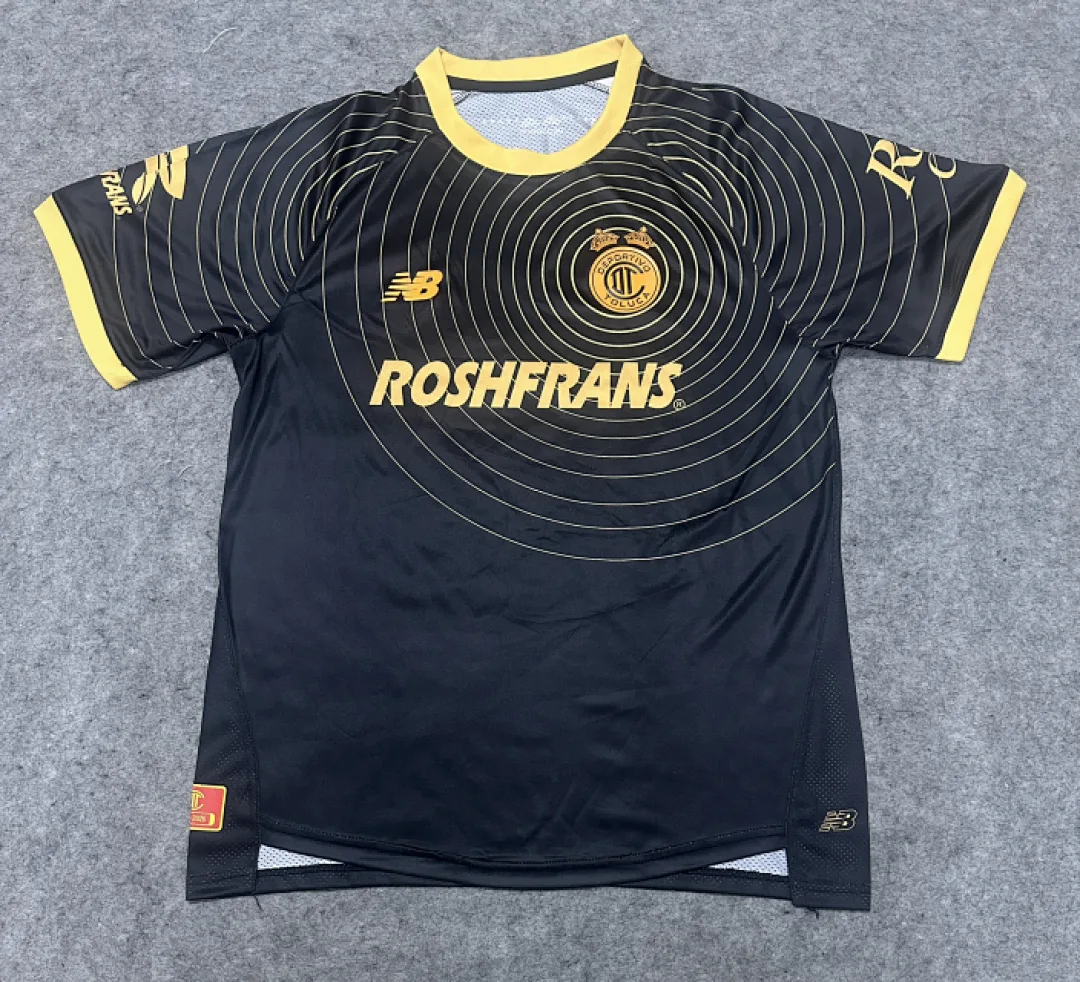 Toluca 2025/26 Shirt Player Version Special Edition Black — 2