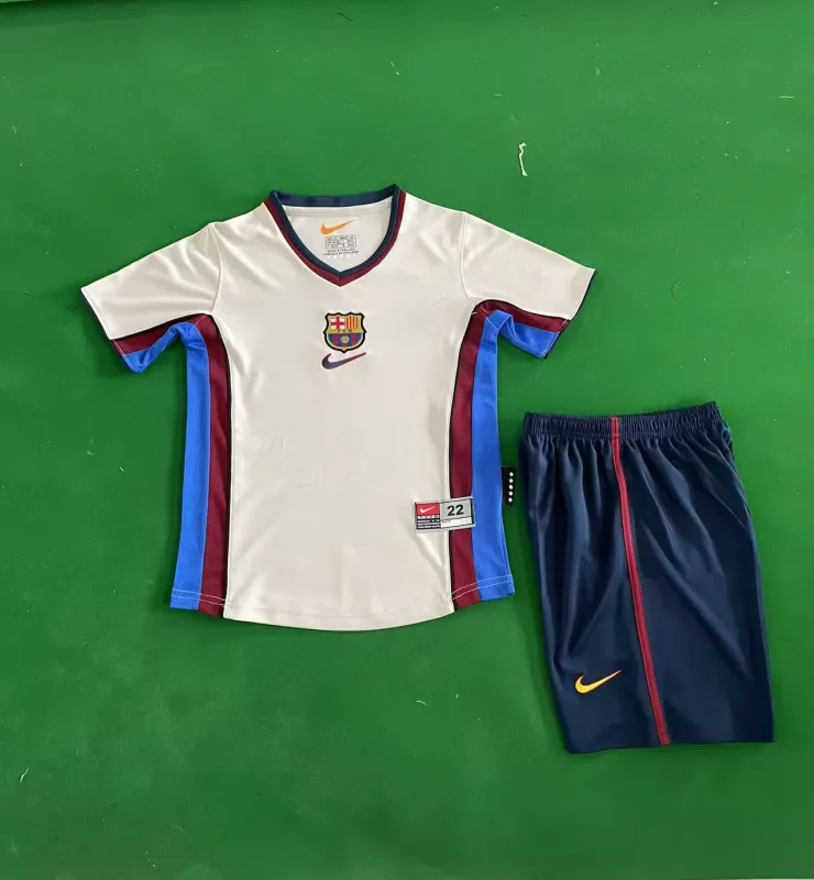 Barcelona 1998/99 Away Kids Shirt