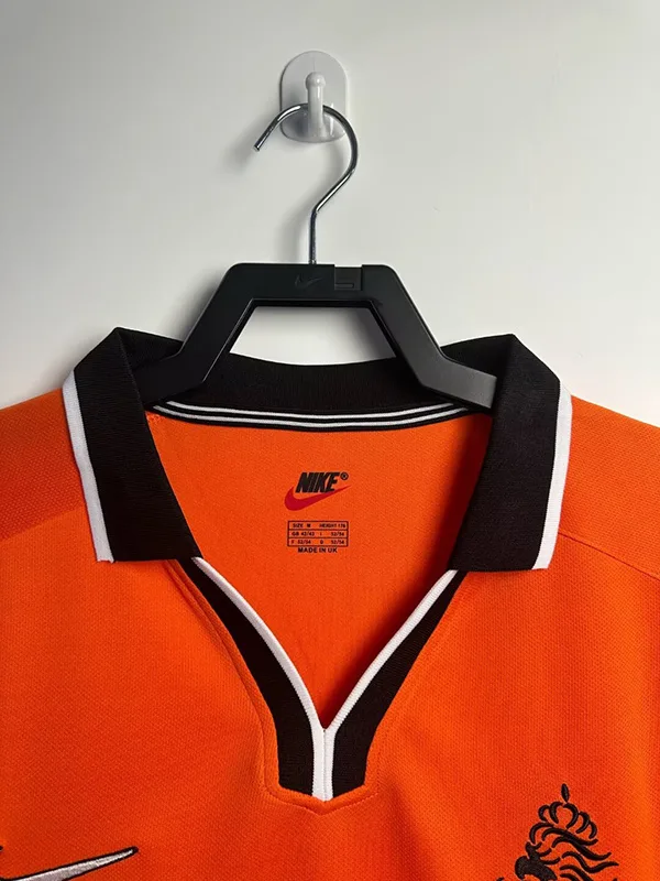 Netherlands 1998 Home Shirt Long Sleeve — 2
