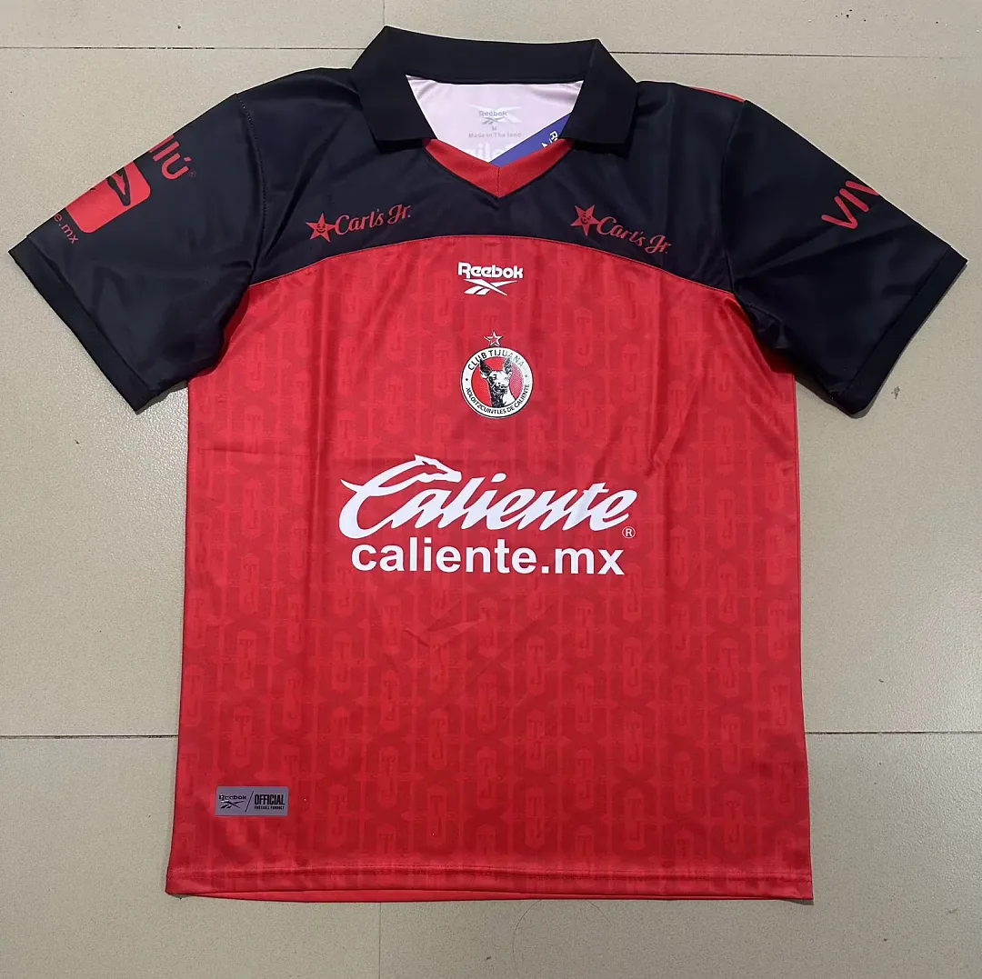 Club Tijuana 2025/26 Maillot Manches Courtes Red — 2