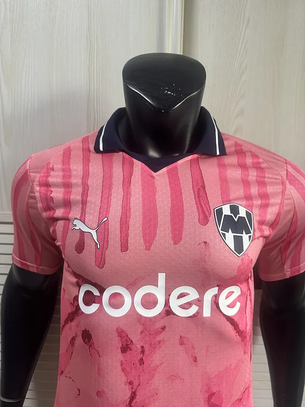 Monterrey 2025/26 de Portero Camiseta Versión Jugador Pink — 1