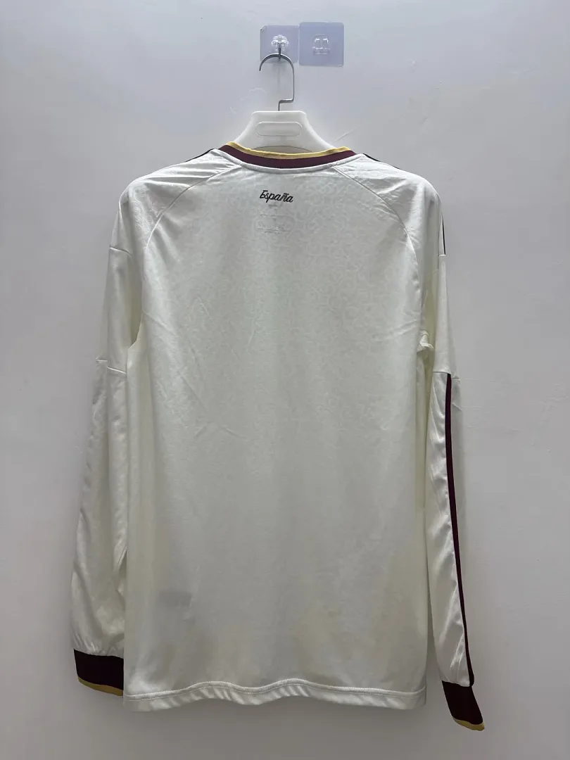 Espagne 2026 Extérieur Maillot Manches Longues — 1