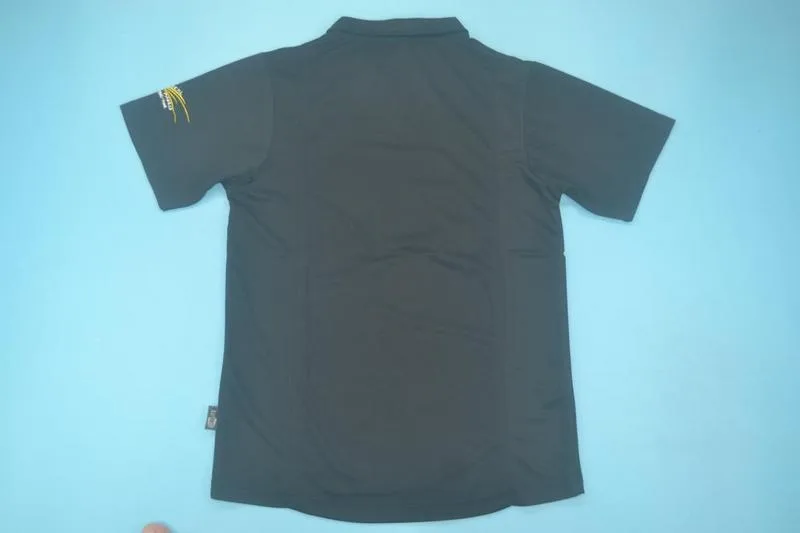 Real Madrid 2002/03 Away Shirt Black — 2