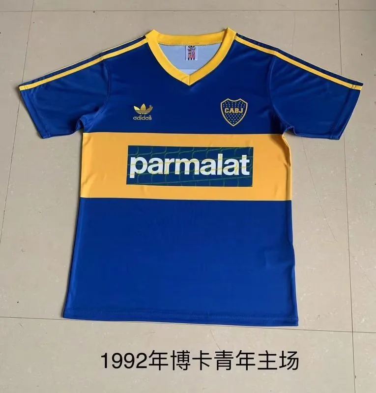 Boca Juniors 1992 Home Shirt — 2