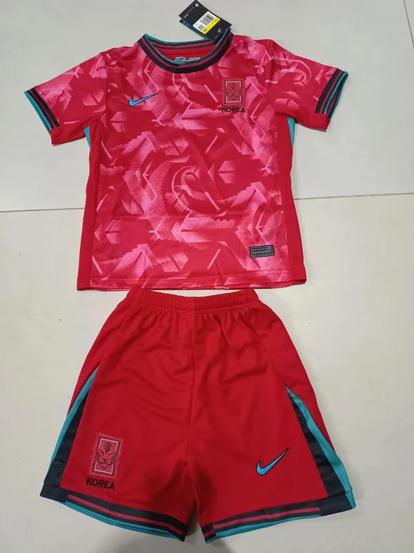 South Korea 2024/25 Home Kids Kit — 2