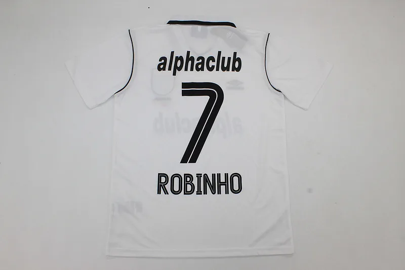 Santos 2001 Home Shirt — 2