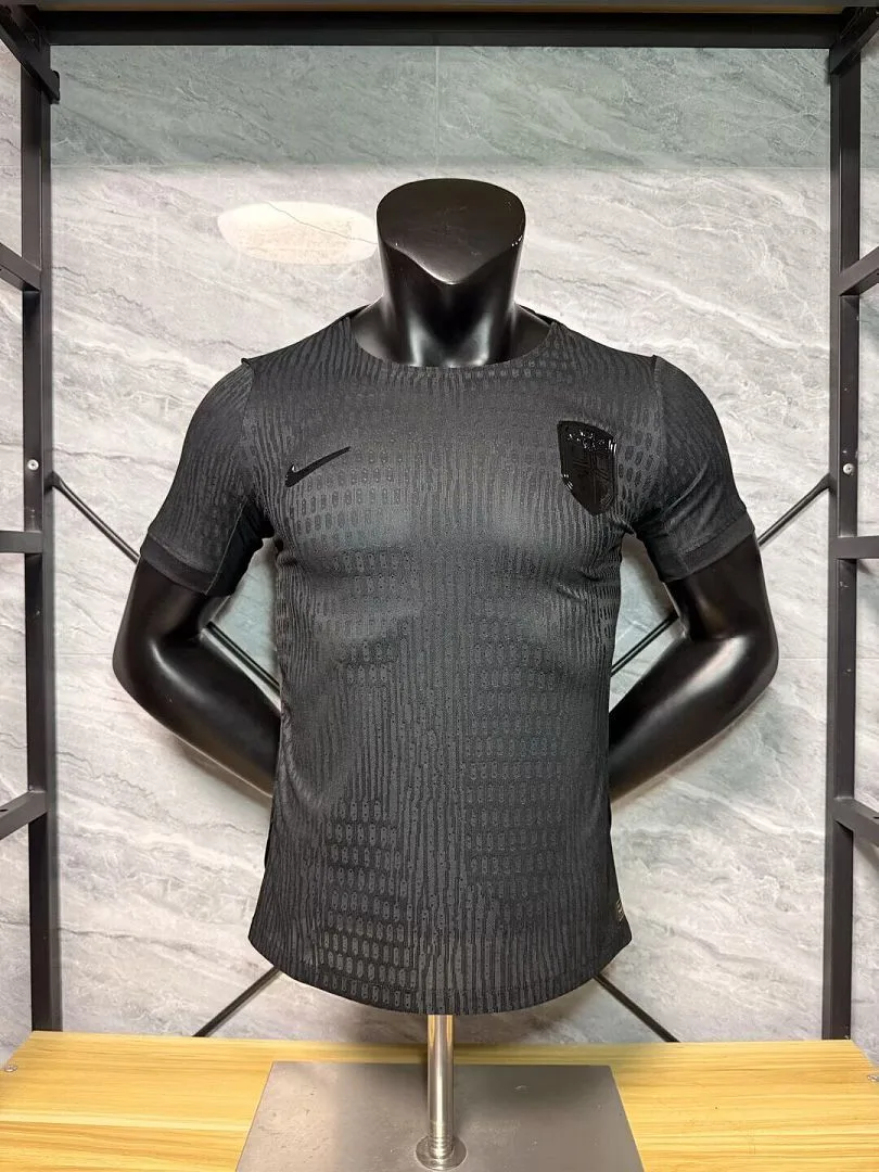Norwegen 2026 Auswärts Trikot Spielerversion Black — 2