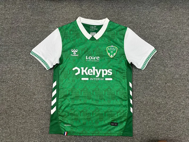 Saint-Étienne 2025/26 Primera Equipación Camiseta Manga Corta — 2