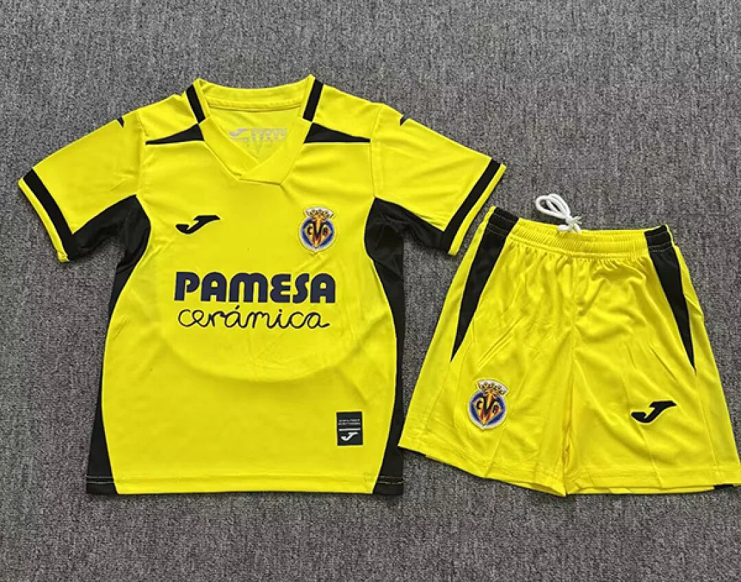 Villarreal 2026/27 Domicile Ensemble Enfant