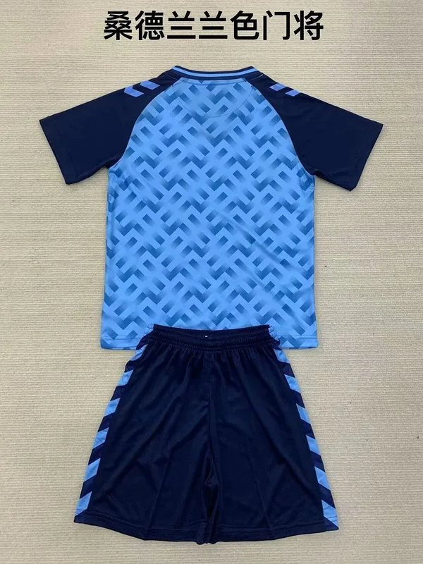 Sunderland 2024/25 Goalkeeper Kids Kit Blue