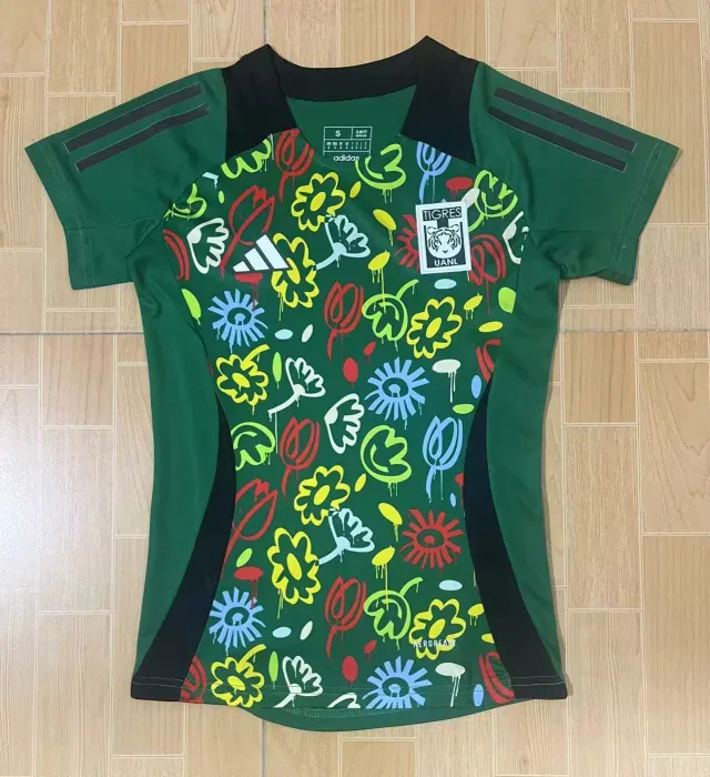 Tigres UANL 2024/25 Maillot Femme Green — 2
