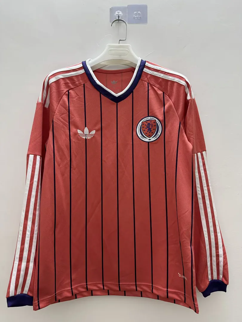 Écosse 2026 Extérieur Maillot Manches Longues