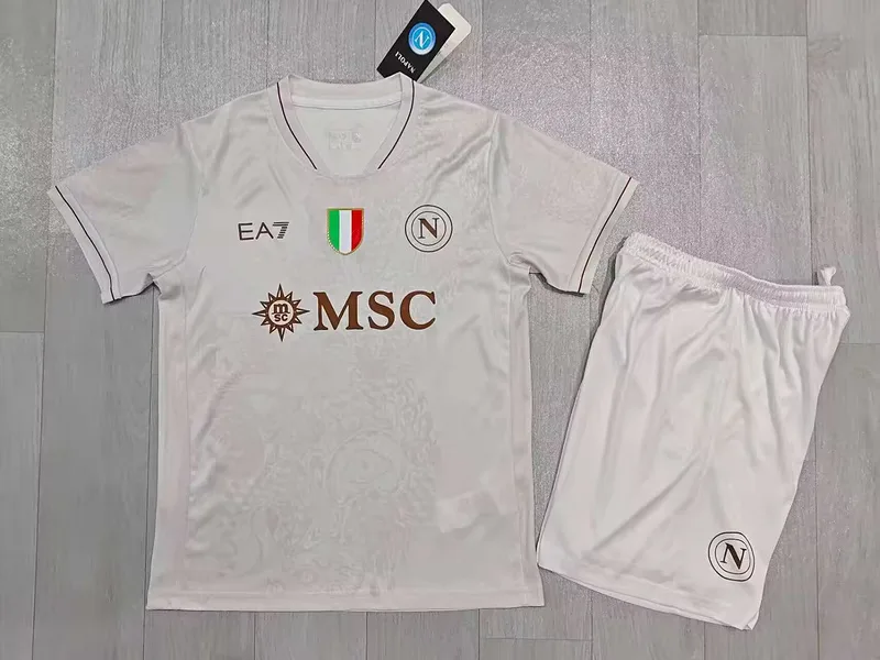 Napoli 2025/26 Segunda Equipación Conjunto de Niño — 1