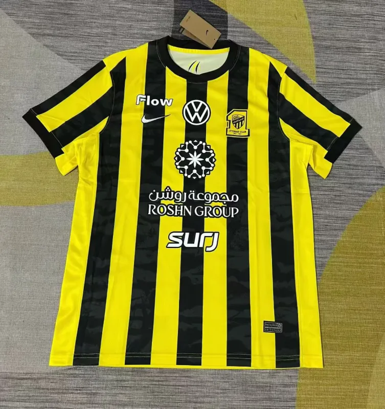 Al Ittihad 2025/26 Home Shirt Short Sleeve