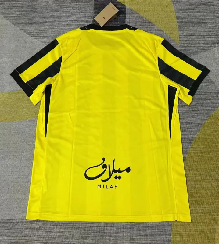 Al Ittihad 2025/26 Home Shirt Short Sleeve — 2