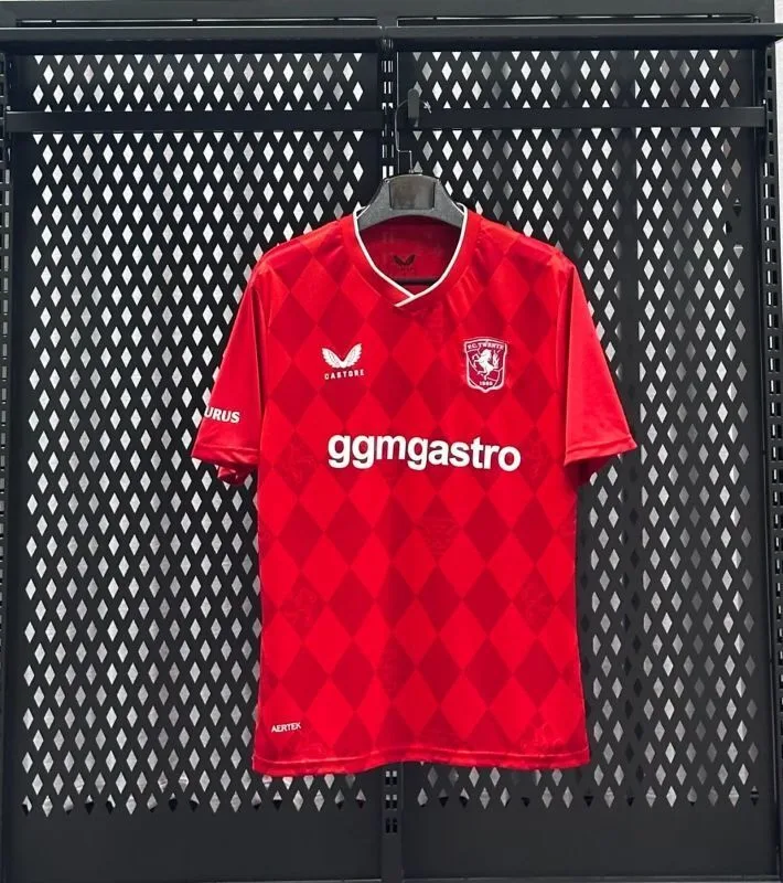 Twente 2025/26 Home Shirt Short Sleeve — 2