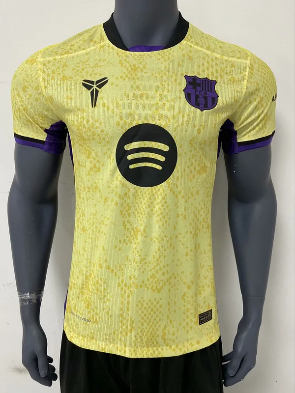 Barcelona Camiseta Versión Jugador Yellow