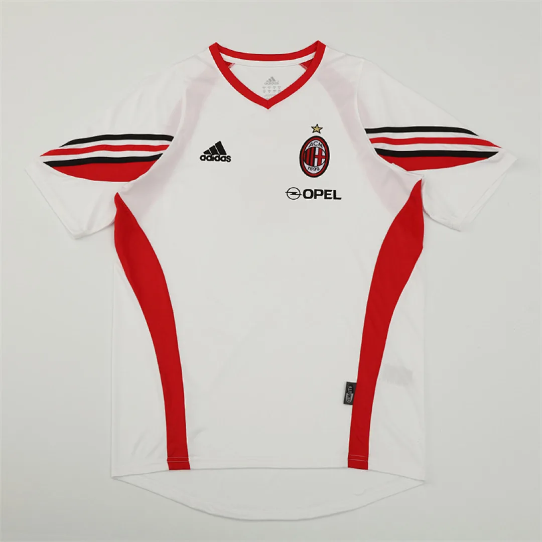 AC Milan 2003/04 Training Shirt White — 2