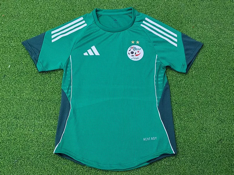 Algeria 2025/26 Shirt Green Player Verison — 1