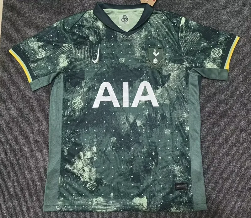 Tottenham Hotspur 2024/25 Ausweich Trikot Kurzarm Green