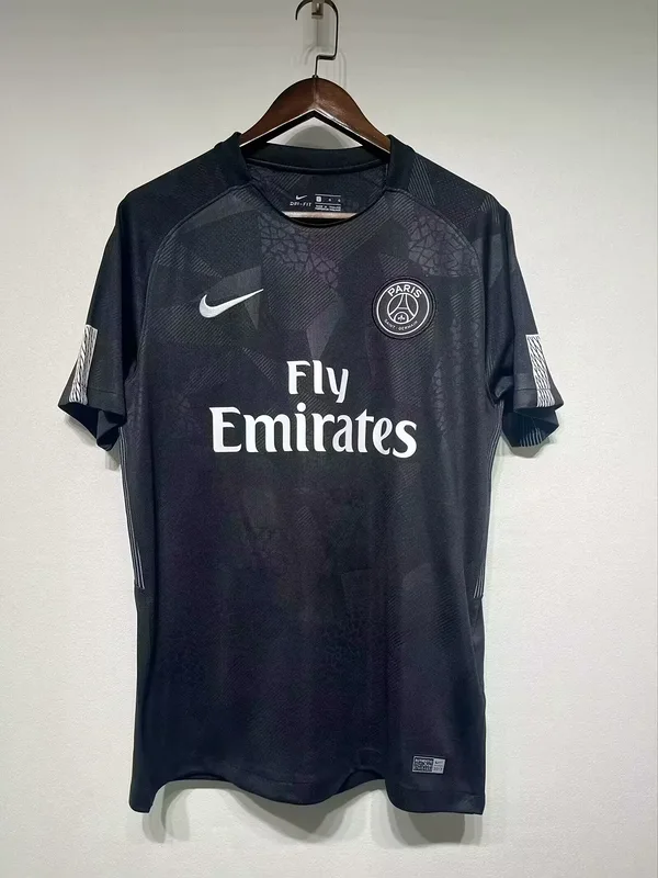 Paris Saint-Germain 2017/18 Third Shirt Black