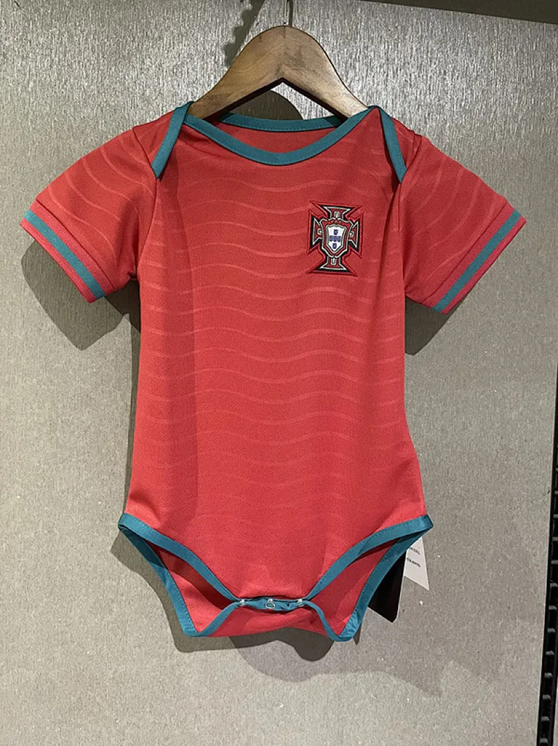 Portugal 2026/27 Primera Equipación Camiseta de Bebé — 2
