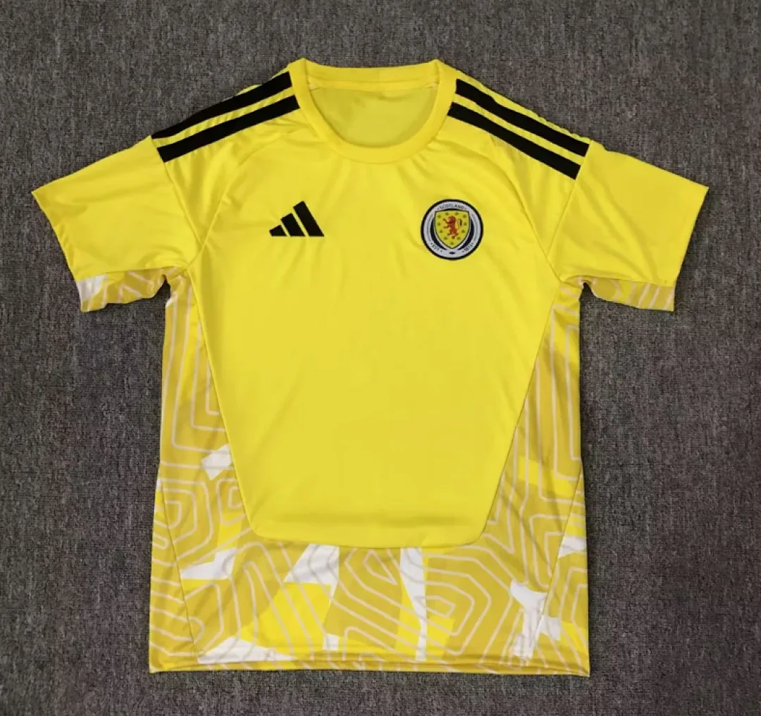 Écosse 2026 Gardien Maillot Yellow — 2