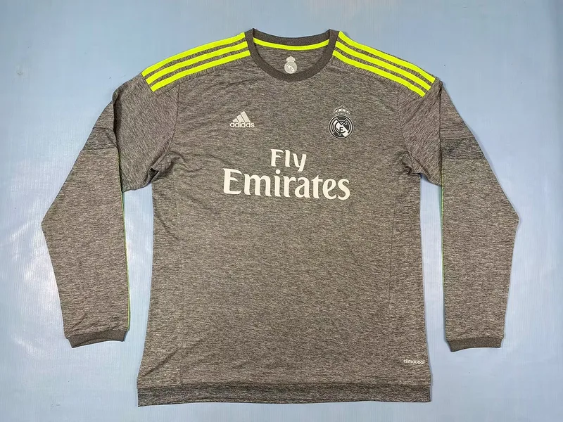Real Madrid 2015/16 Segunda Equipación Camiseta Manga Larga — 2