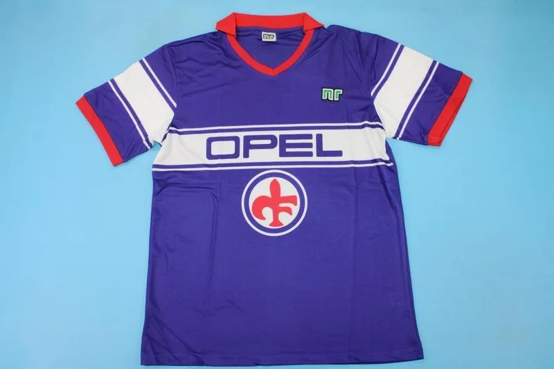 Fiorentina 1984/85 Extérieur Maillot White