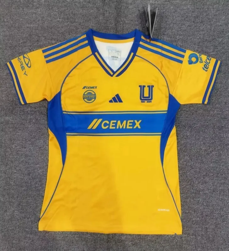 Tigres UANL 2025/26 Domicile Maillot Femme