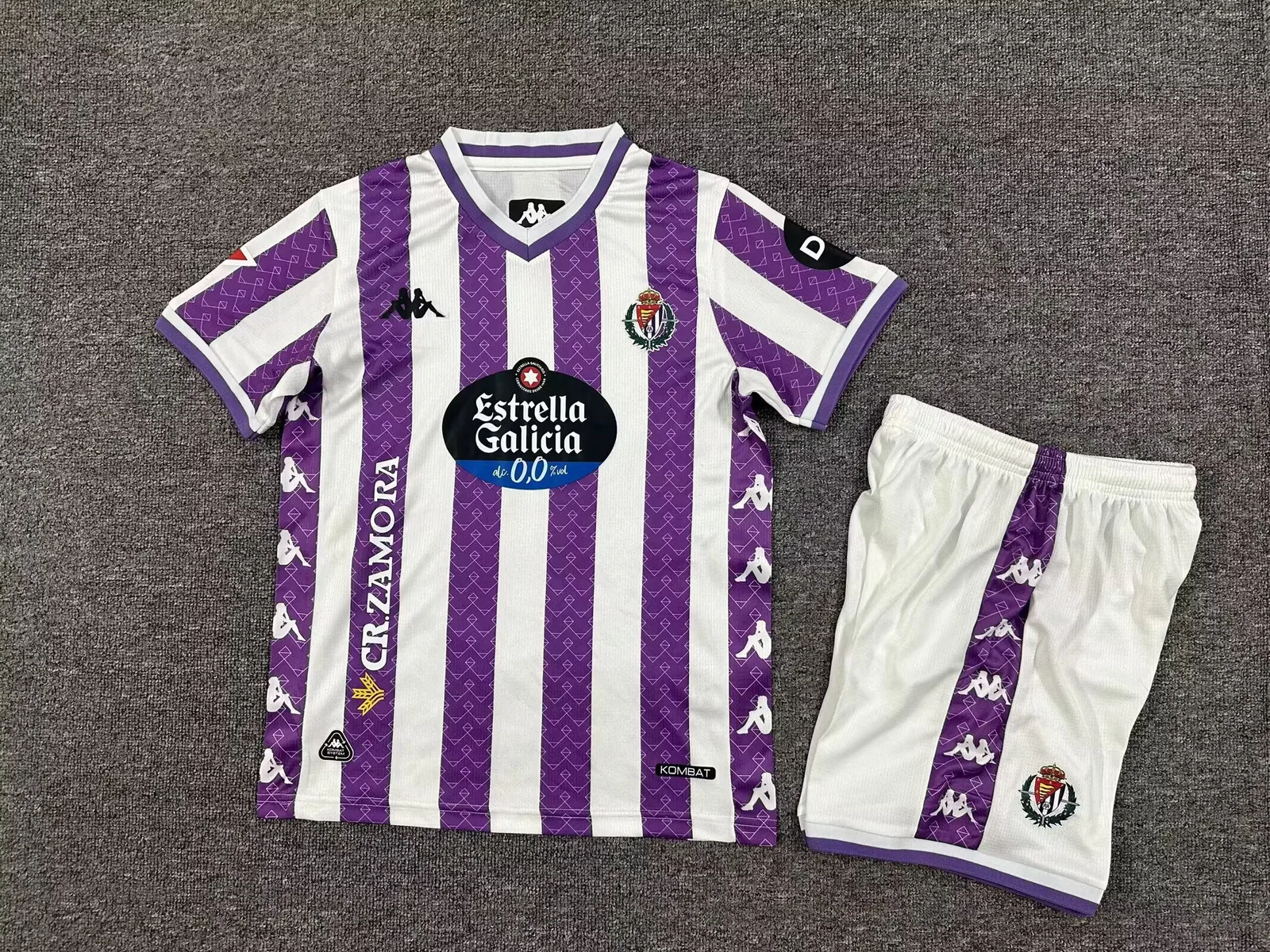 Real Valladolid 2025/26 Primera Equipación Conjunto de Niño