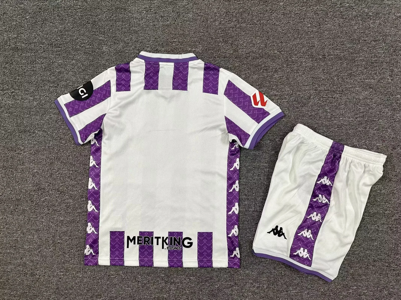 Real Valladolid 2025/26 Primera Equipación Conjunto de Niño — 2