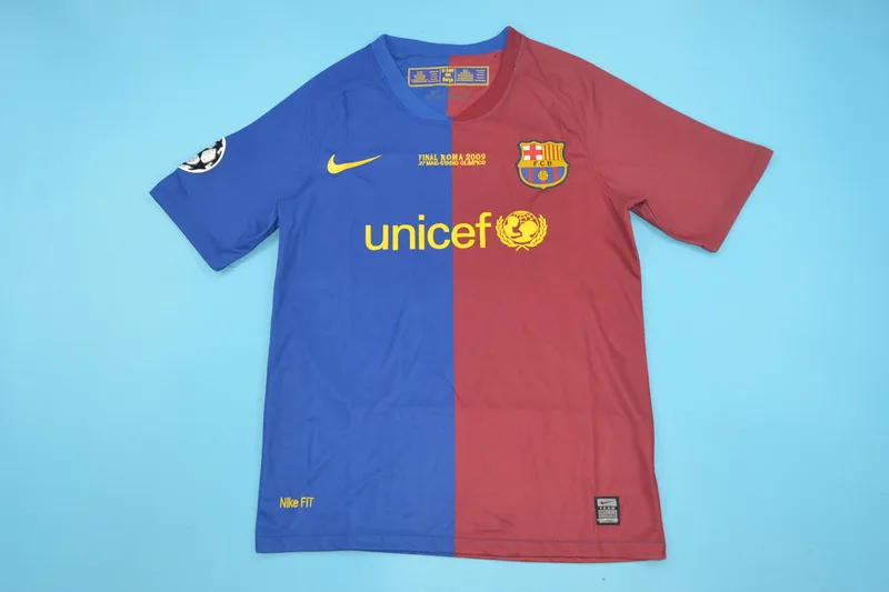 Barcelona 2009 Home Shirt Champions League