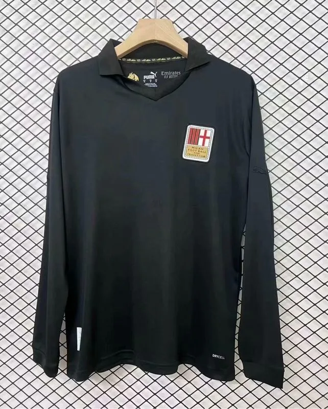 AC Milan Goalkeeper Shirt Long Sleeve Special Edition Black