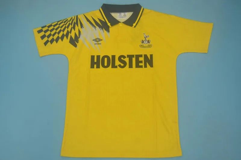 Tottenham Hotspur 1992/95 Segunda Equipación Camiseta Yellow
