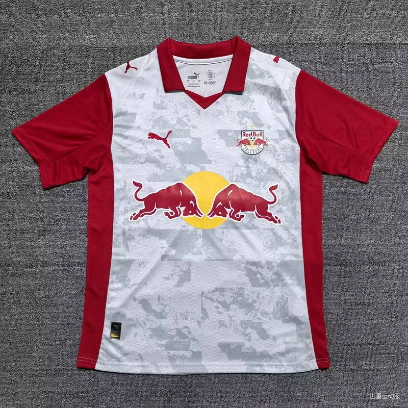RB Salzburg 2025/26 Primera Equipación Camiseta Manga Corta — 2