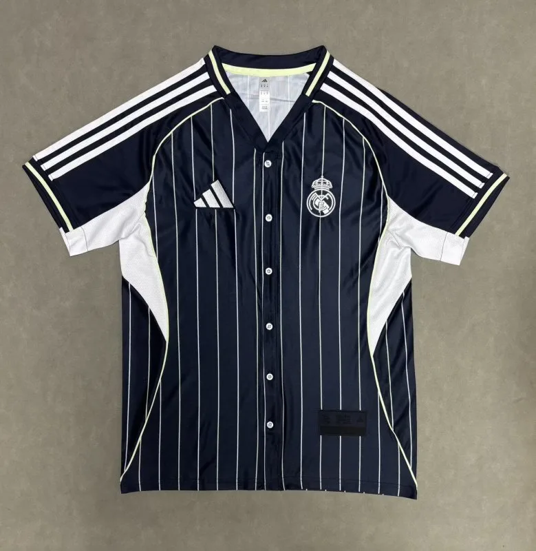 Real Madrid 2025/26 Trikot Baseball