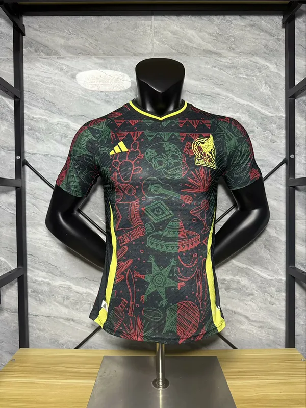 México 2025/26 Camiseta Versión Jugador Edición Especial Green — 1