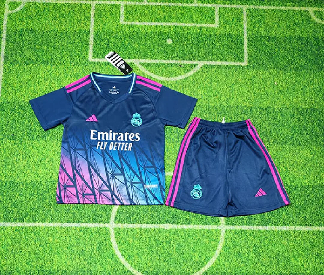 Real Madrid 2026/27 Conjunto de Niño Edición Especial Blue