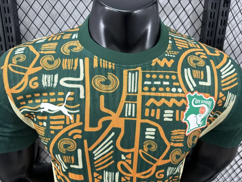 Ivory Coast 2024/25 Shirt Player Version Special Edition Green — 2