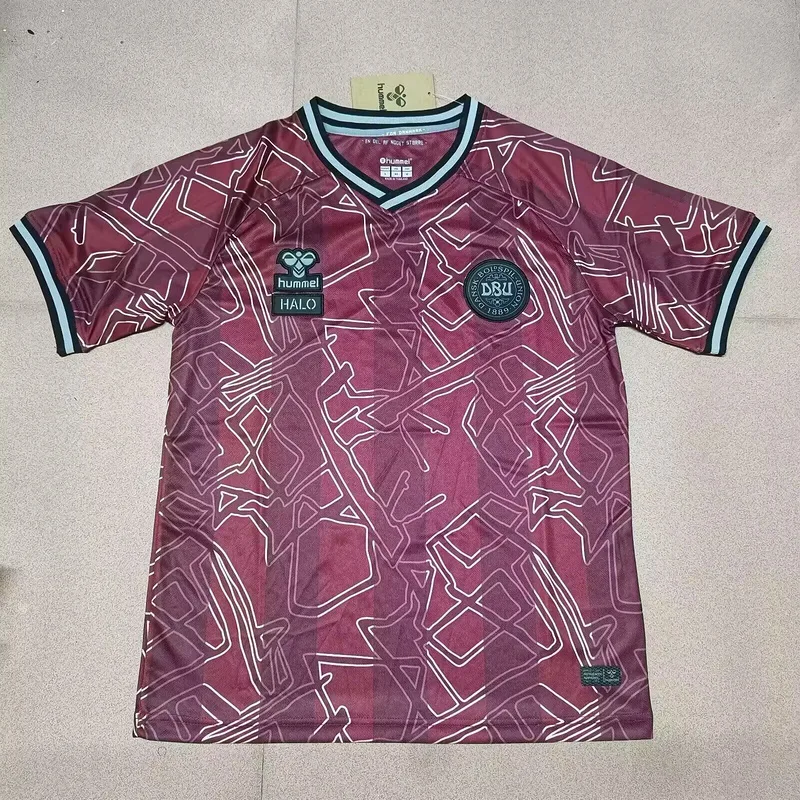 Denmark 2025/26 Home Shirt Short Sleeve — 2
