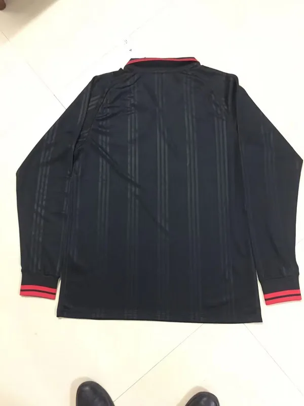 Flamengo 2019/20 Camiseta Manga Larga Black